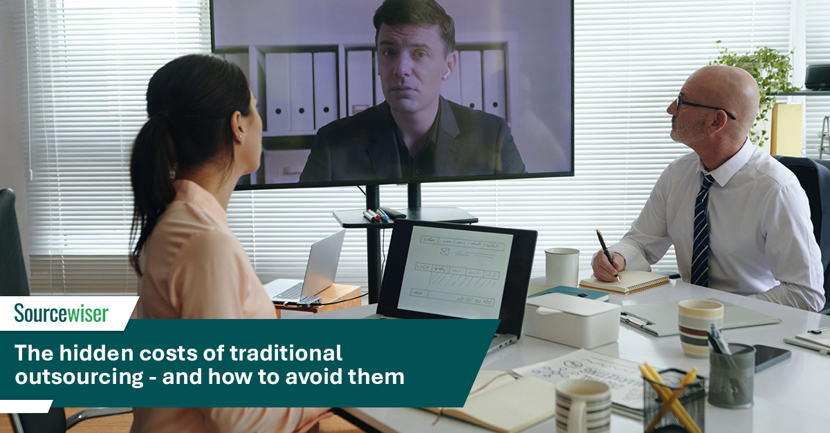 Hidden costs of traditional outsourcing image