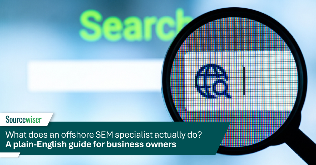 What does an offshore SEM specialist actually do